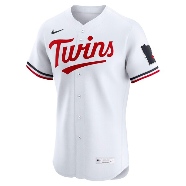 Men's Minnesota Twins Nike White Home Elite Jersey
