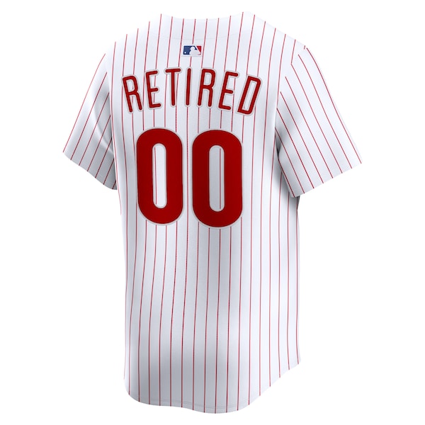 Men's Philadelphia Phillies Nike White Home Limited Pick-A-Player Retired Roster Jersey