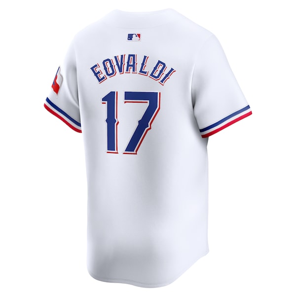 Men's Texas Rangers Nathan Eovaldi Nike White Home Limited Player Jersey
