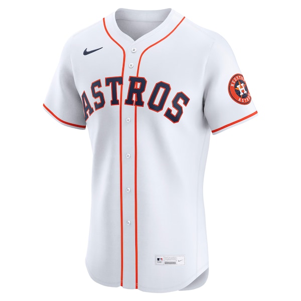 Men's Houston Astros Nike White Home Elite Jersey