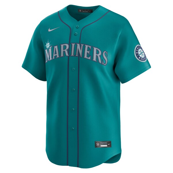 Men's Seattle Mariners Julio Rodríguez Nike Teal Alternate Limited Player Jersey