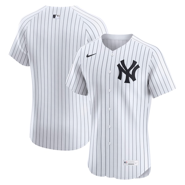 Men's New York Yankees Nike White Home Elite Jersey