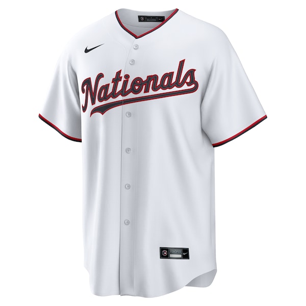 Men's Washington Nationals Nike White Home Replica Jersey
