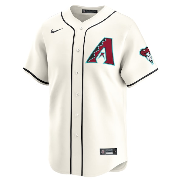 Men's Arizona Diamondbacks Nike Cream Home 2025 Jackie Robinson Day Limited Jersey