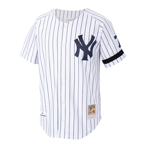 Men's New York Yankees Mariano Rivera White Cooperstown Collection 1995 Authentic Player Jersey