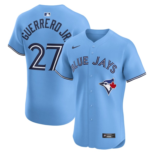 Men's Toronto Blue Jays Vladimir Guerrero Jr. Nike Powder Blue Alternate 2 Elite Jersey