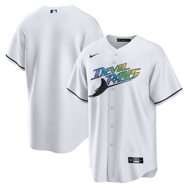 Men's Tampa Bay Rays Nike White Home Replica Team Jersey