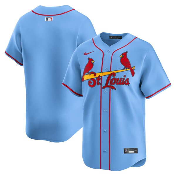 Men's St. Louis Cardinals Nike Light Blue Alternate Limited Jersey