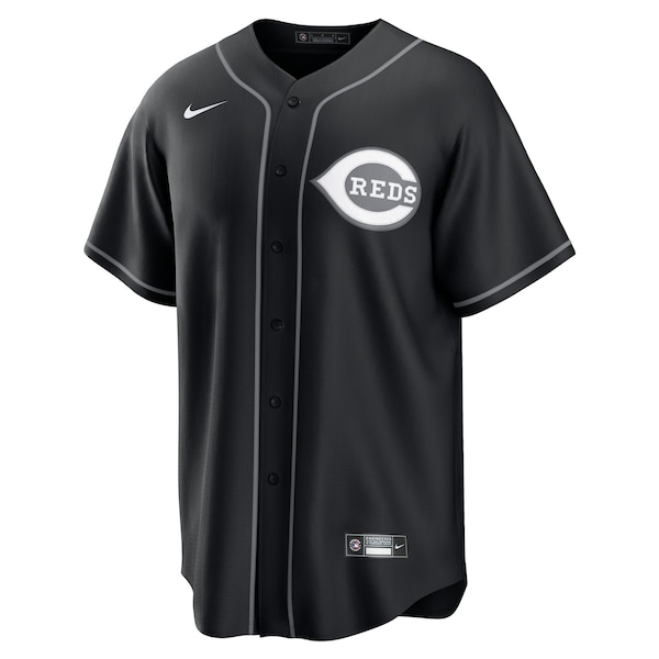 Men's Cincinnati Reds Elly De La Cruz Nike Black Replica Player Jersey