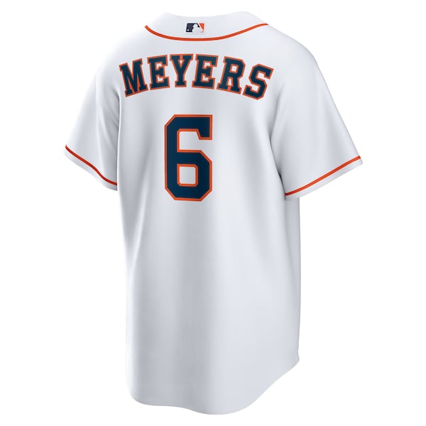 Men's Houston Astros Jake Meyers Nike White Home Replica Jersey