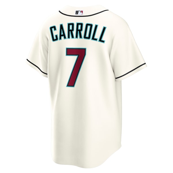 Men's Arizona Diamondbacks Corbin Carroll Nike Cream Home Replica Jersey