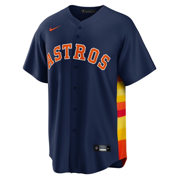 Men's Houston Astros Yordan Alvarez Nike Navy Alternate 2 Replica Jersey