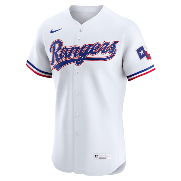 Men's Texas Rangers Corey Seager Nike White Home Elite Jersey