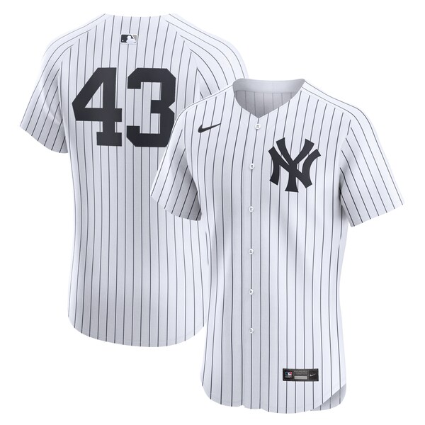 Men's New York Yankees Jonathan Loáisiga Nike White Home Elite Player Jersey