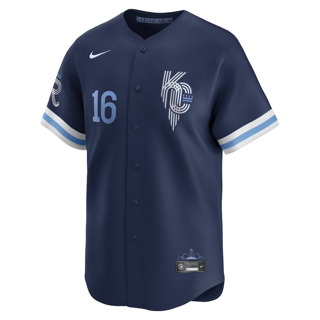 Men's Kansas City Royals Bo Jackson Nike Navy City Connect Retired Player Jersey