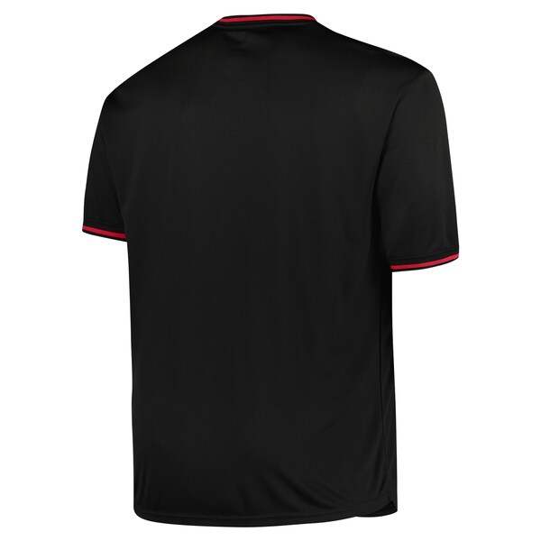 Men's Atlanta Braves Profile Black Big & Tall Pop Fashion Jersey