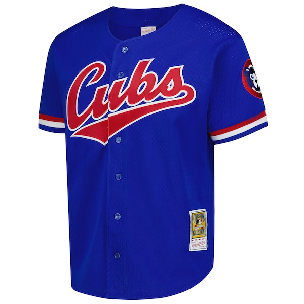 Mitchell & Ness Ryne Sandberg Chicago Cubs Cooperstown Authentic Collection Throwback Replica Jersey - Royal Blue