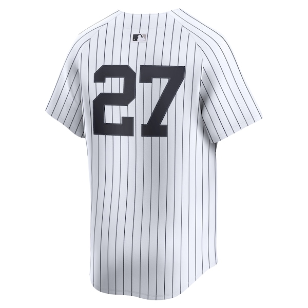 Men's New York Yankees Giancarlo Stanton Nike White Home Limited Player Jersey