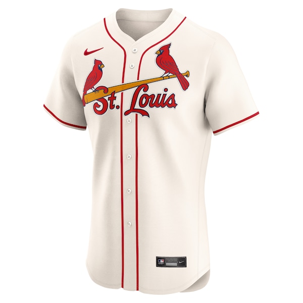 Men's St. Louis Cardinals Nike Cream Alternate Elite Jersey