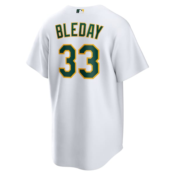 Men's Athletics JJ Bleday Nike White Home Replica Jersey