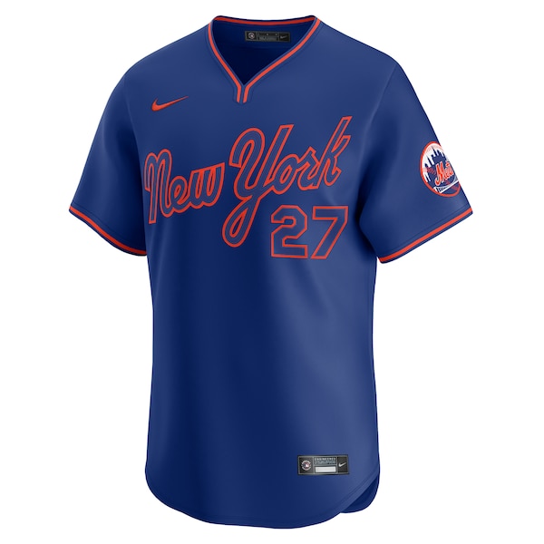 Men's New York Mets Mark Vientos Nike Royal Alternate Limited Player Jersey
