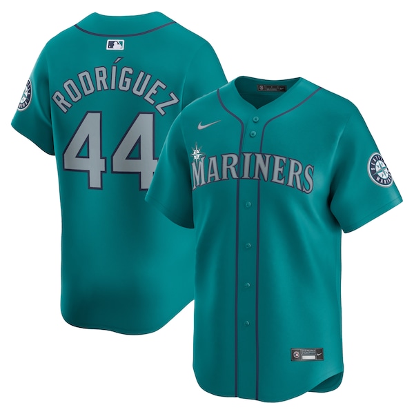 Men's Seattle Mariners Julio Rodríguez Nike Teal Alternate Limited Player Jersey