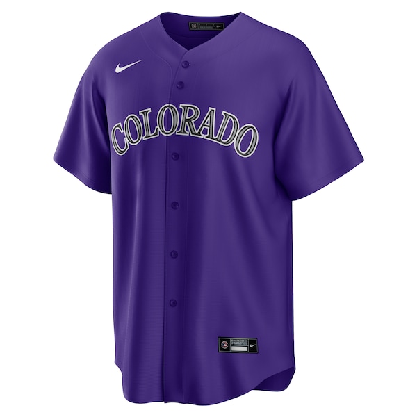 Men's Colorado Rockies Ryan McMahon Nike Purple Alternate Replica Player Jersey