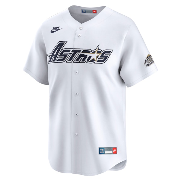 Men's Houston Astros Jeff Bagwell Nike White Throwback Cooperstown Collection Limited Jersey