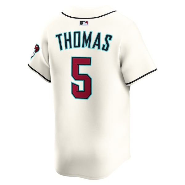 Men's Arizona Diamondbacks Alek Thomas Nike Cream Home Limited Player Jersey