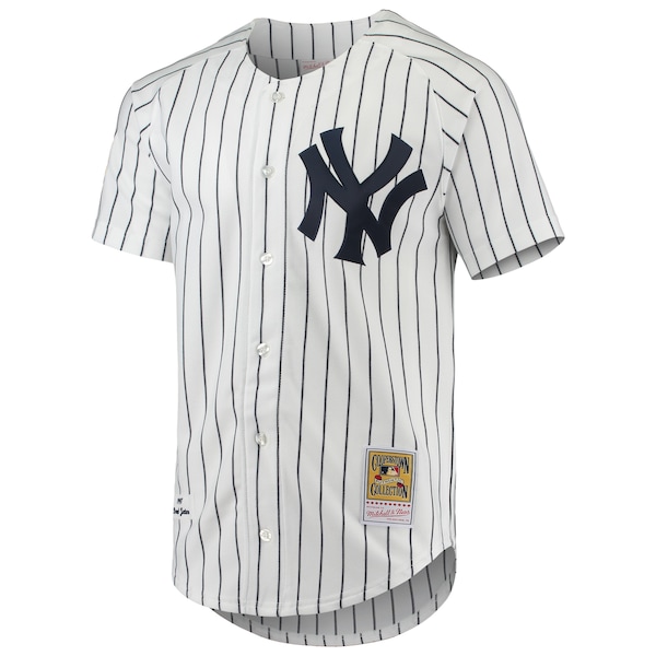 Men's New York Yankees Derek Jeter Mitchell & Ness White 1997 Cooperstown Collection Authentic Jersey