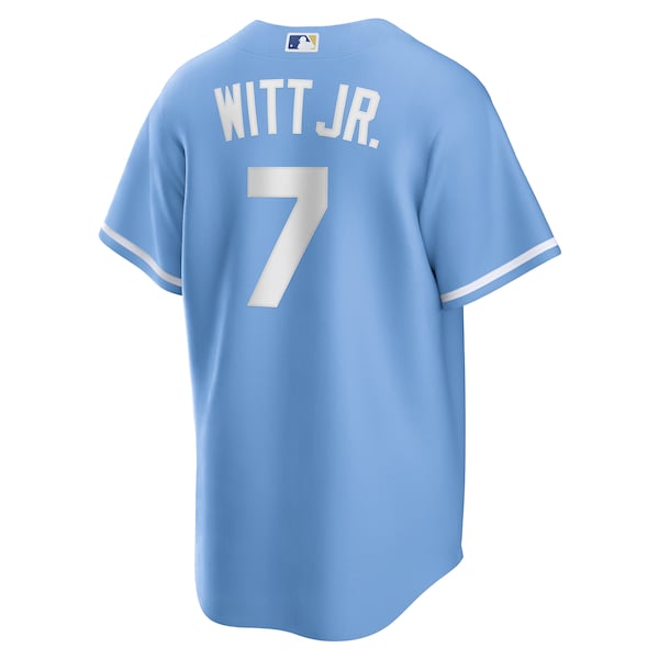 Men's Kansas City Royals Bobby Witt Jr. Nike Light Blue Alternate Replica Jersey
