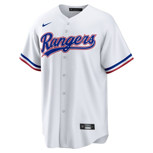 Men's Texas Rangers Joc Pederson Nike White Home Replica Jersey