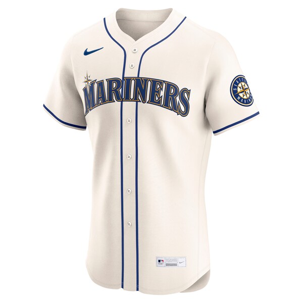 Men's Seattle Mariners Julio Rodríguez Nike Cream Alternate 2 Elite Player Jersey
