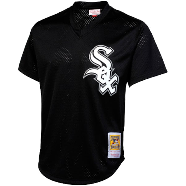 Men's Chicago White Sox Bo Jackson Mitchell & Ness Black 1993 Authentic Cooperstown Collection Batting Practice Jersey