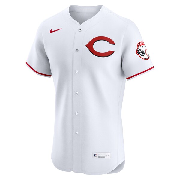 Men's Cincinnati Reds Nike White Alternate 2 Elite Jersey