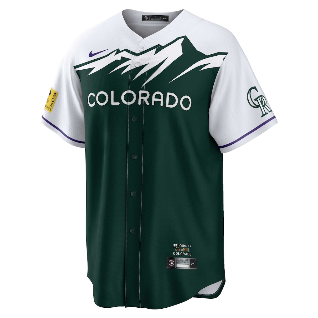 Men's Colorado Rockies Kris Bryant Nike Green 2022 City Connect Replica Player Jersey