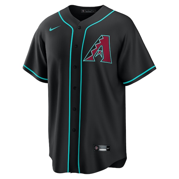 Men's Arizona Diamondbacks Ketel Marte Nike Black Alternate Replica Jersey