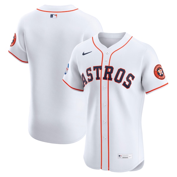 Men's Houston Astros Nike White Home Elite Jersey