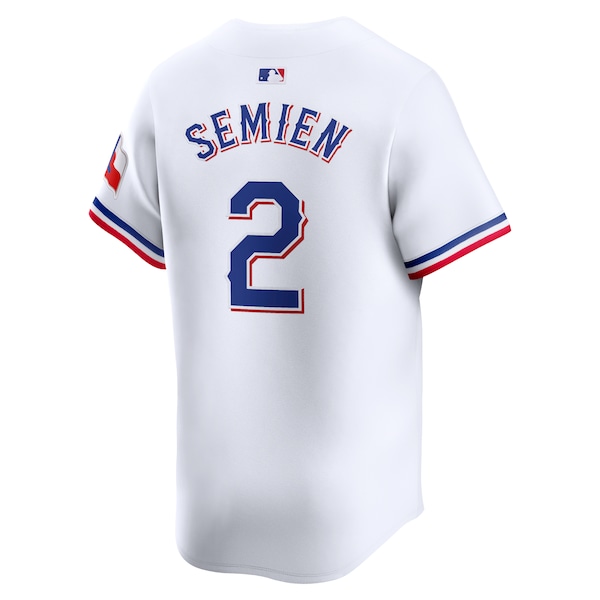 Men's Texas Rangers Marcus Semien Nike White Home Limited Player Jersey