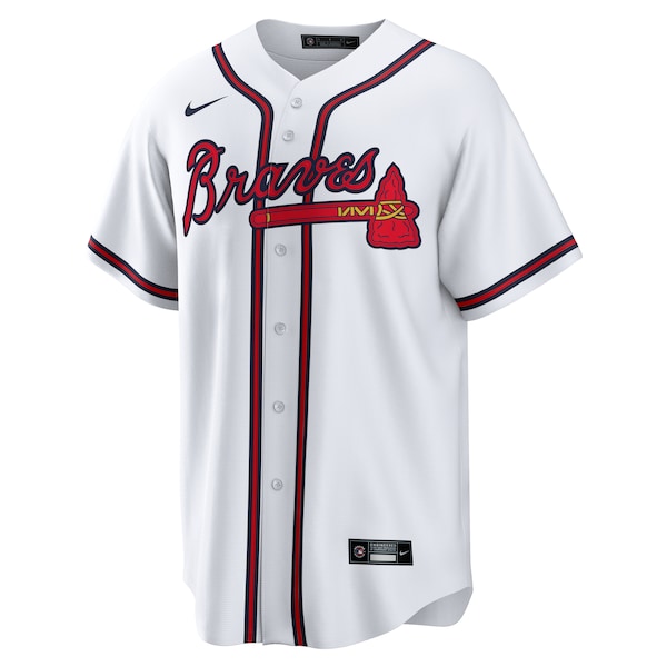 Men's Atlanta Braves Drake Baldwin Nike White Home Replica Jersey