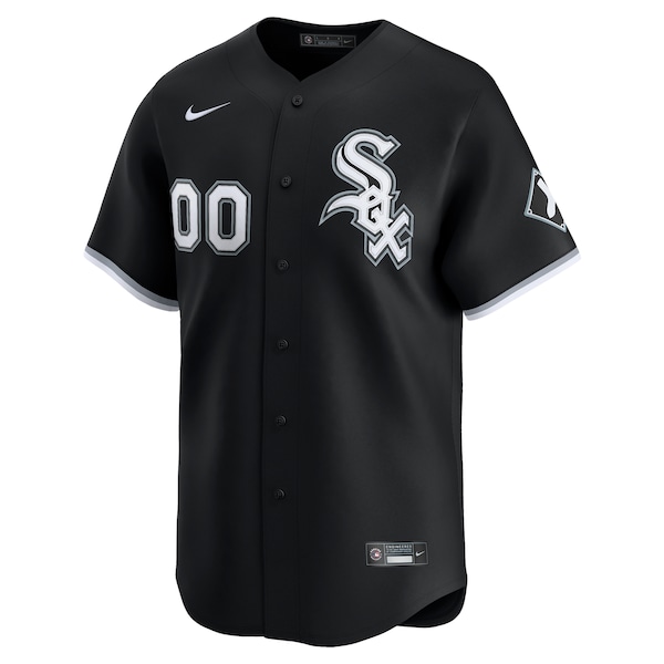 Men's Chicago White Sox Nike Black Alternate Limited Custom Jersey