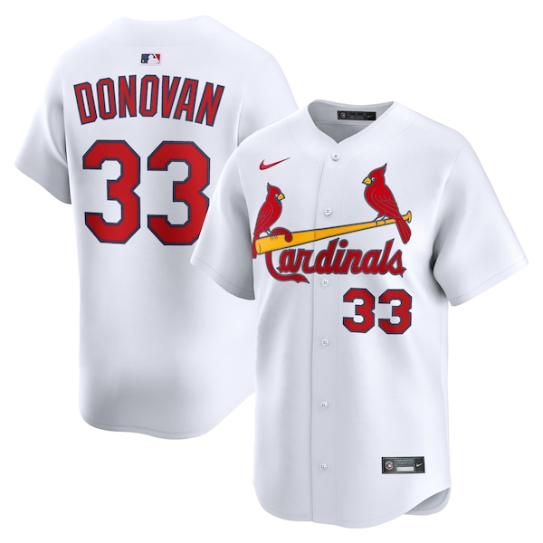 Men's St. Louis Cardinals Brendan Donovan Nike White Home Limited Player Jersey