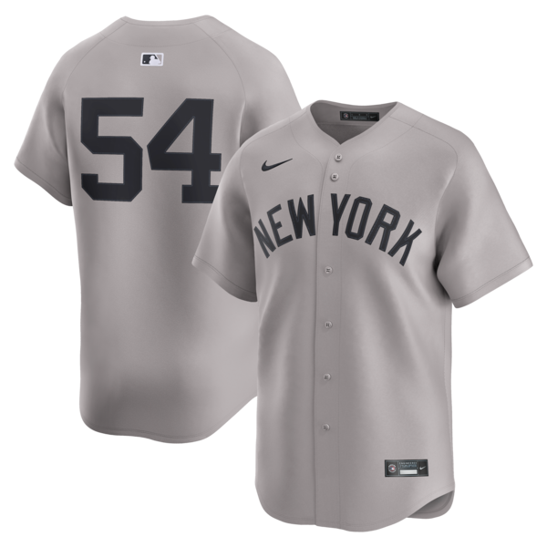 Men's New York Yankees Max Fried Nike Gray Road Limited Player Jersey