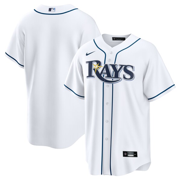Men's Tampa Bay Rays Nike White Home Replica Jersey