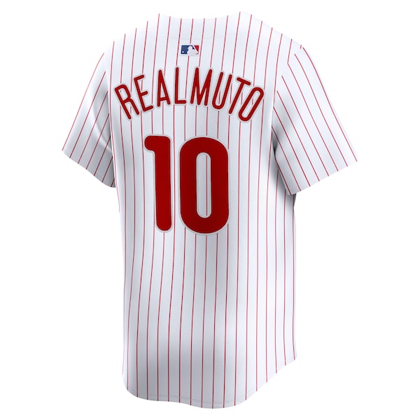 Men's Philadelphia Phillies J.T. Realmuto Nike White Home Limited Player Jersey