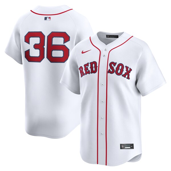 Men's Boston Red Sox Triston Casas Nike White Home Limited Player Jersey