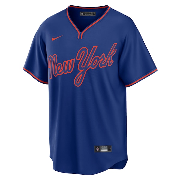 Men's New York Mets Francisco Lindor Nike Royal Alternate Replica Player Jersey