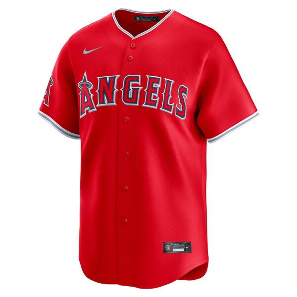 Men's Los Angeles Angels Nike Red Alternate Limited Jersey