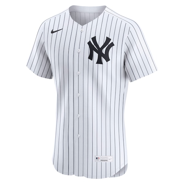 Men's New York Yankees Nike White Home Elite Jersey
