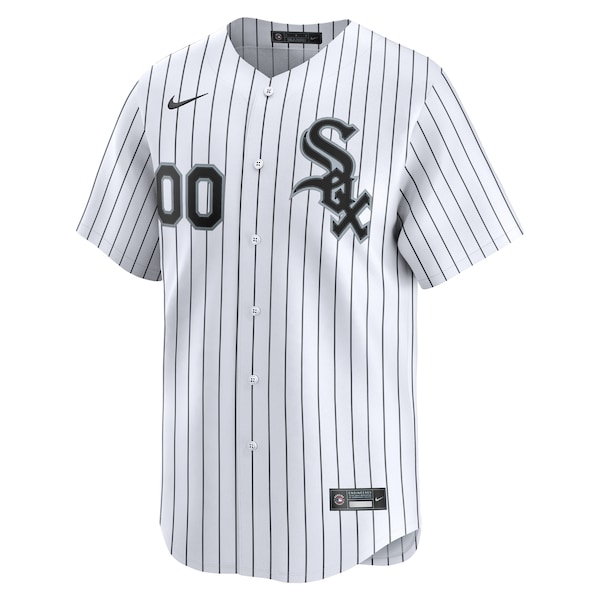 Men's Chicago White Sox Nike White Home Limited Custom Jersey